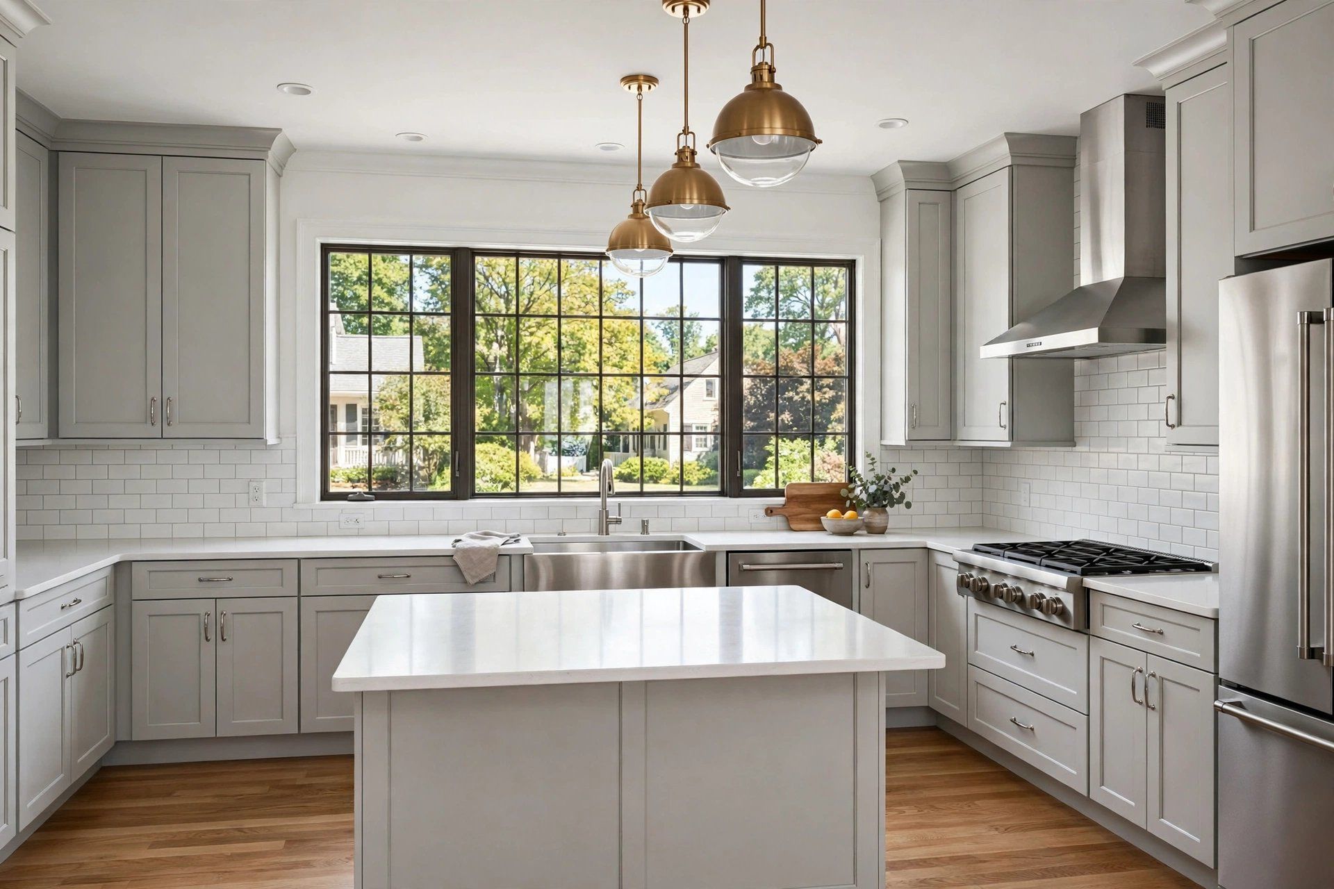 Kitchen restoration project in New Jersey