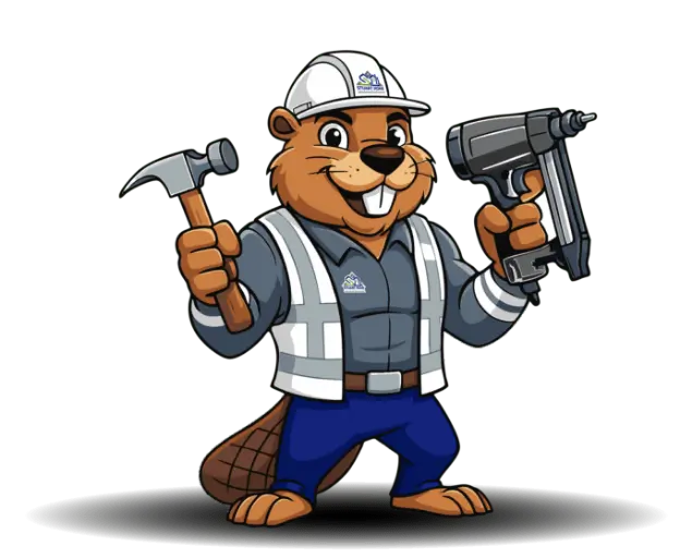 Stu, the Stuart Home Improvement mascot
