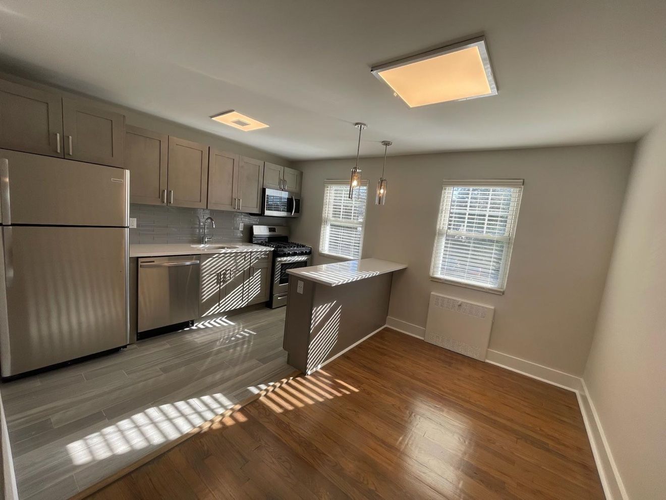 Open kitchen remodeled by Stuart Home Improvement